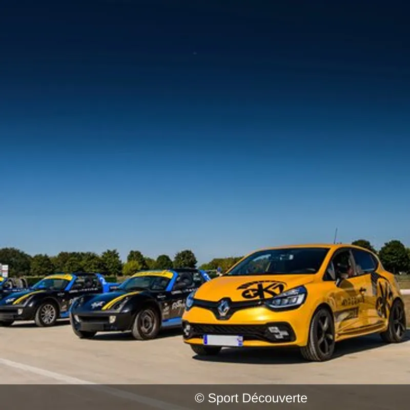 Coffret Pilotage Enfant sur le circuit de Lédenon