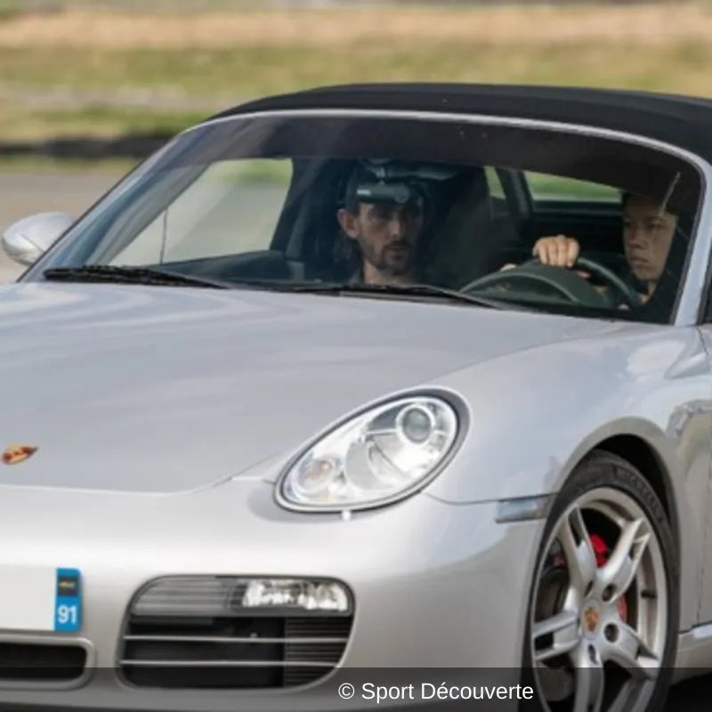 Coffret Pilotage Enfant en Porsche Boxster à Poitiers