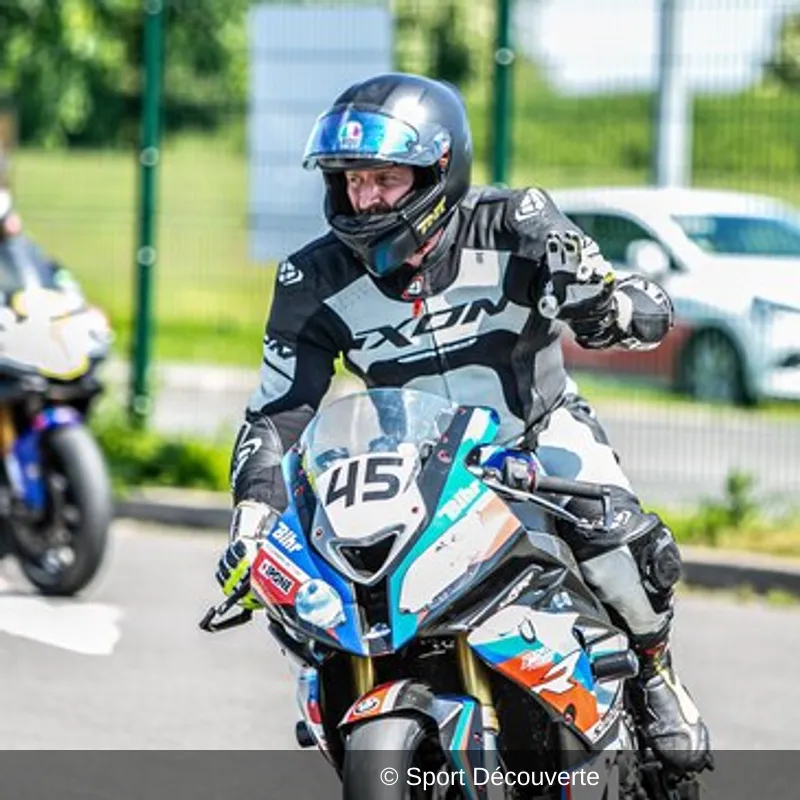 Coffret Pilotage Moto sur le circuit du Mans