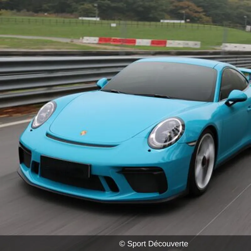 Coffret Pilotage Porsche 991 GT3 sur le circuit d’Alès