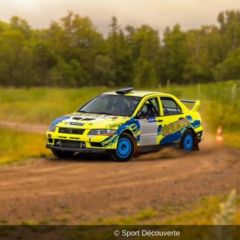 Coffret Pilotage Rallye en Mitsubishi sur le circuit Terre d’Issoire