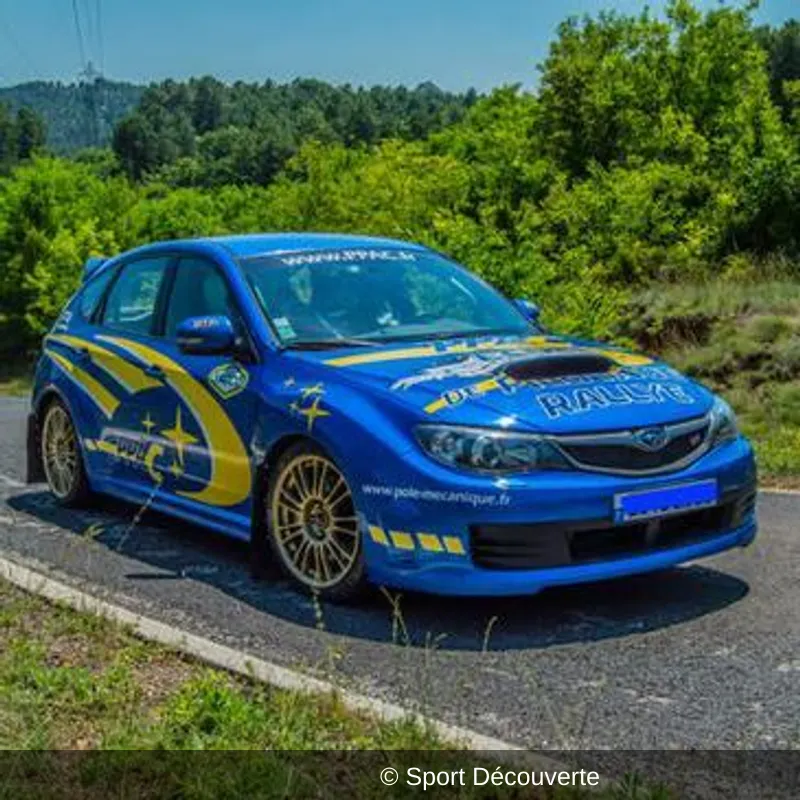 Coffret Pilotage Rallye en Subaru à Alès