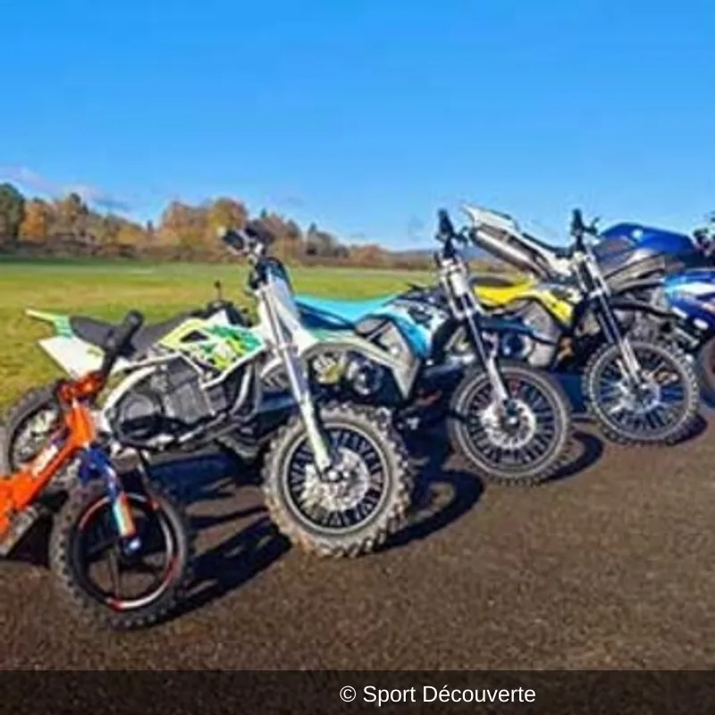 Initiation au Pilotage Moto Enfant sur le circuit de Chambley