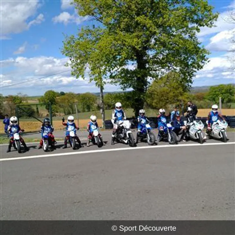 Initiation Pilotage Moto pour Enfant près de Mimizan