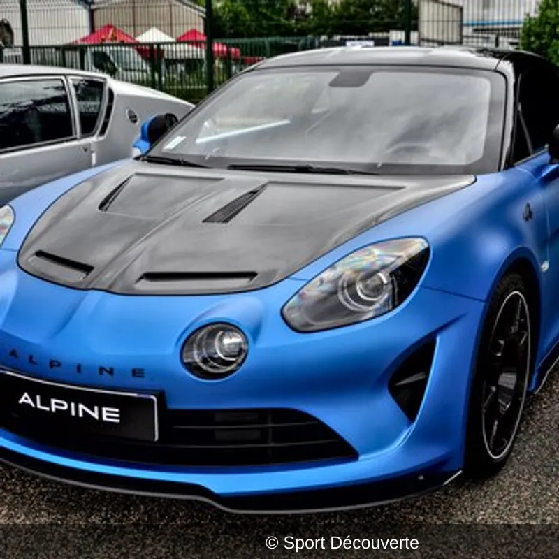 Pilotage Alpine A110 R sur le circuit Paul Ricard au Castellet