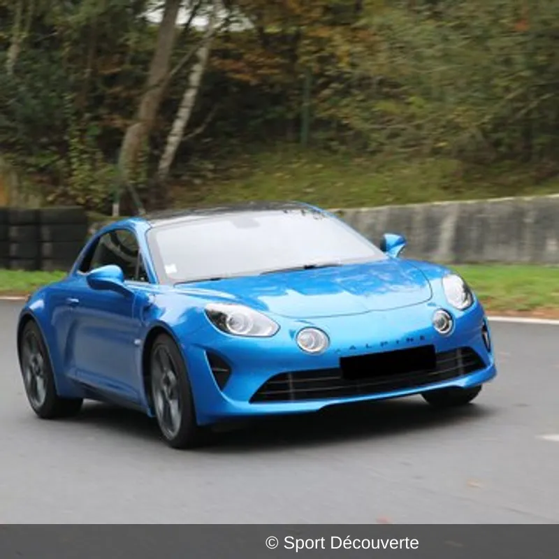 Pilotage Alpine A110S sur le circuit de l’Auxois-Sud