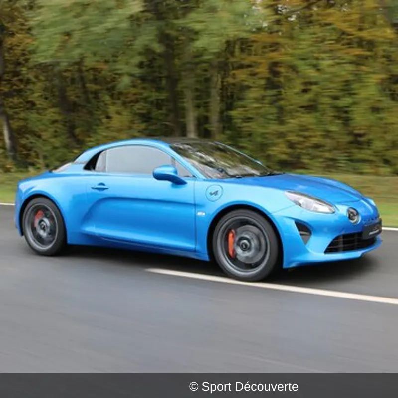 Pilotage Alpine A110S sur le circuit de Mirecourt