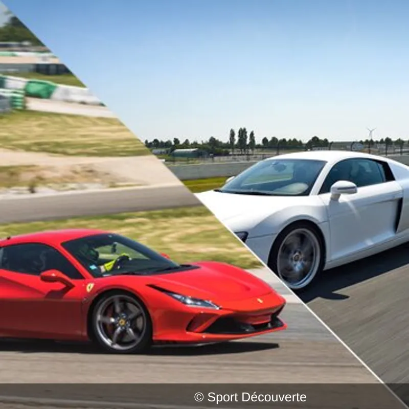 Pilotage Duo d’Italiennes sur le circuit de Nogaro Piste Compétition