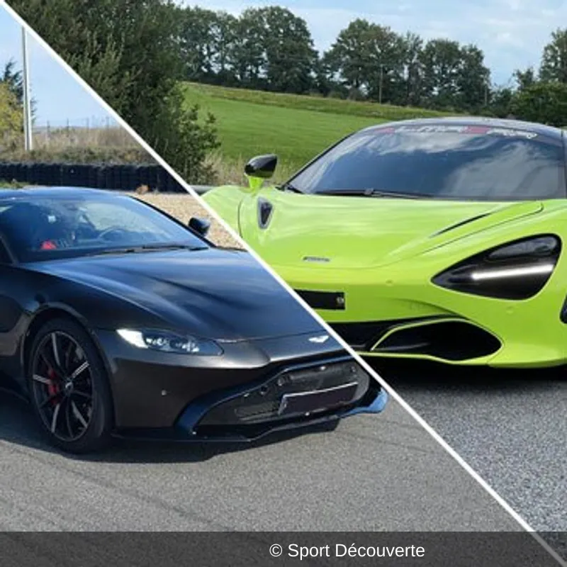 Pilotage Duo en Supercars sur le circuit de Lohéac