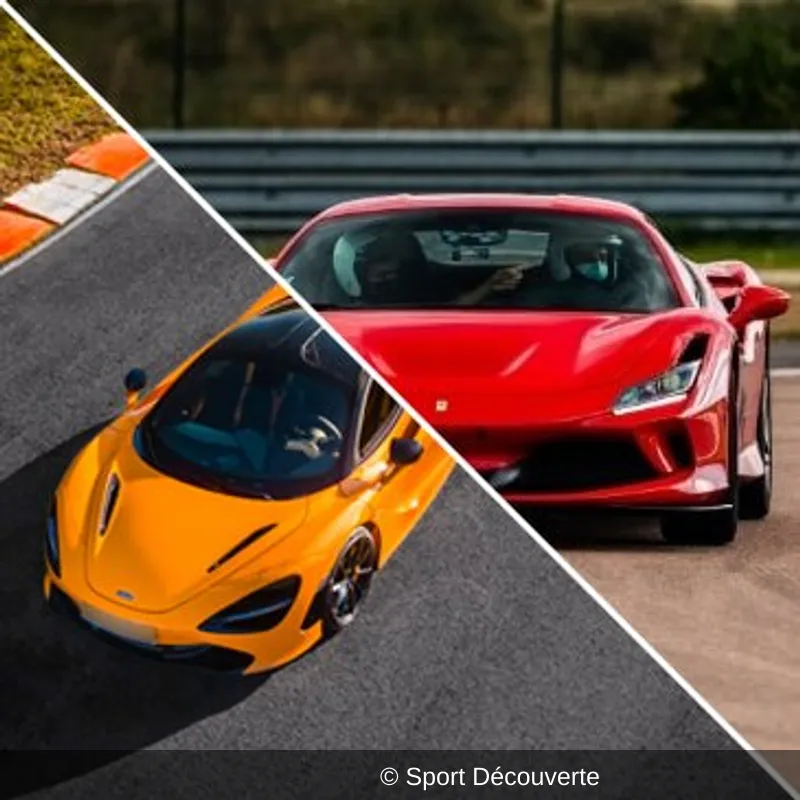 Pilotage Duo en Supercars sur le circuit de Nogaro