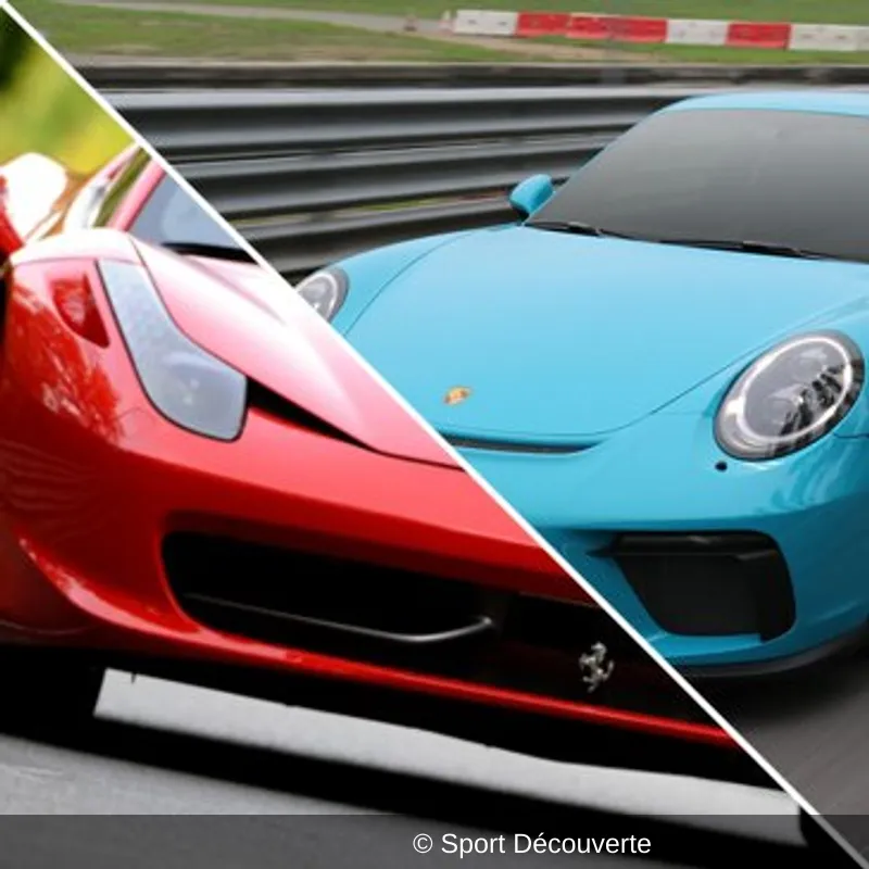 Pilotage Duo Porsche Ferrari sur le circuit d’Alès