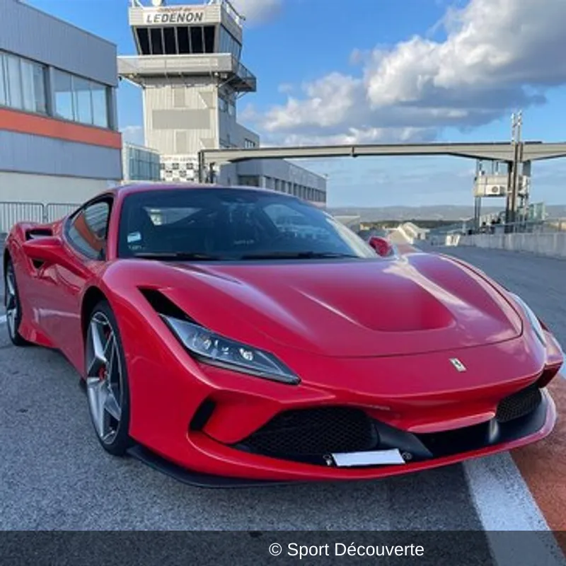 Pilotage Duo Porsche Ferrari sur le circuit de Lédenon
