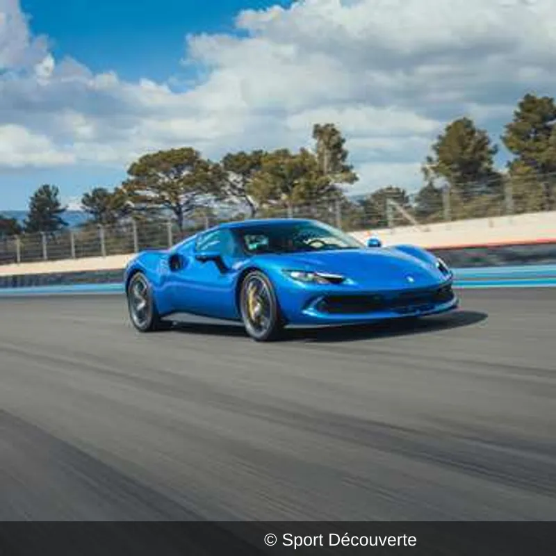Pilotage Duo Porsche Ferrari sur le circuit de Pau-Arnos