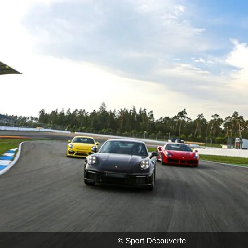 Pilotage Duo Porsche Ferrari sur le circuit de Saint-Dié-des-Vosges