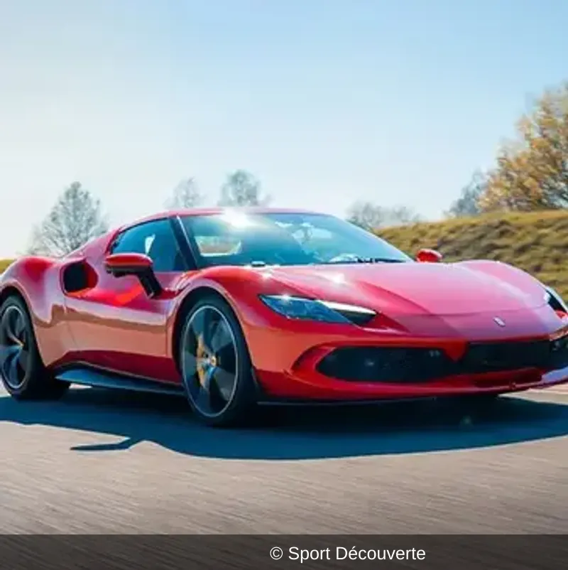 Pilotage Ferrari 296 GTB - Circuit de Château-Gaillard