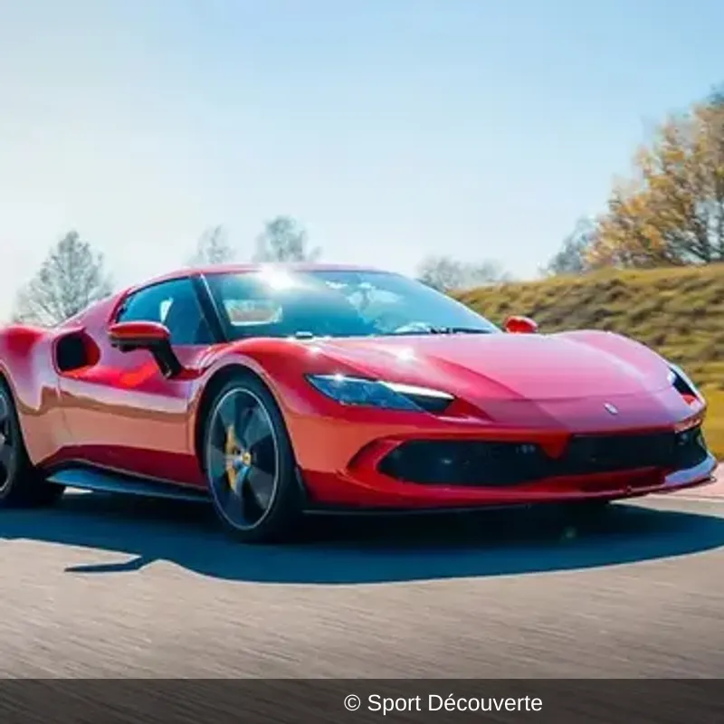 Pilotage Ferrari 296 GTB - Circuit de la Châtre