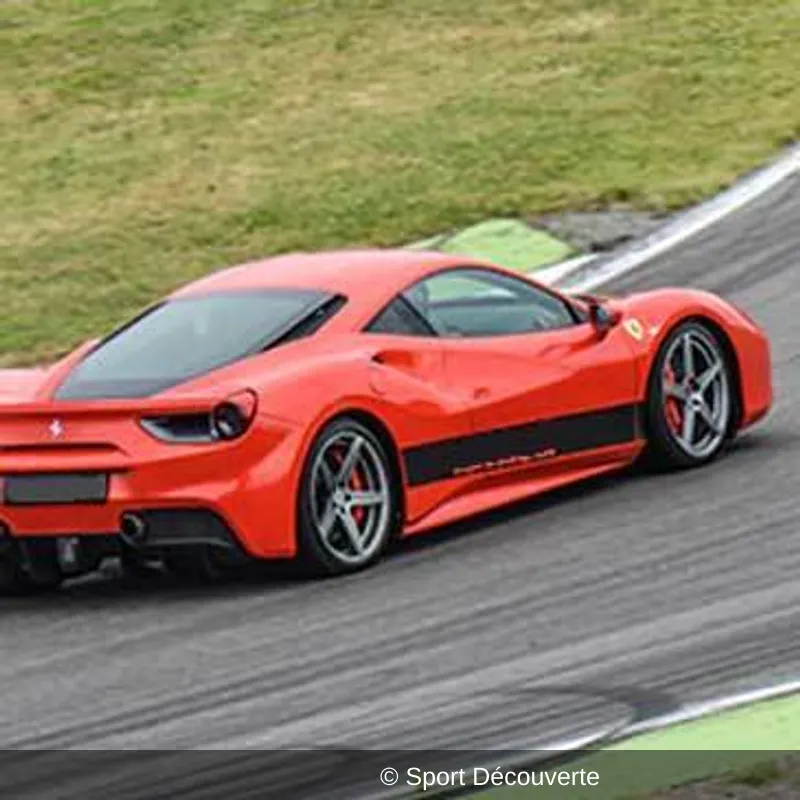 Pilotage Ferrari 488 GTB sur le circuit Saint-Dié-des-Vosges