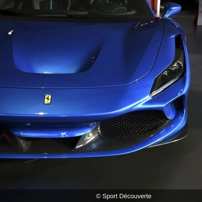 Pilotage Ferrari F8 Tributo sur le circuit de Lédenon