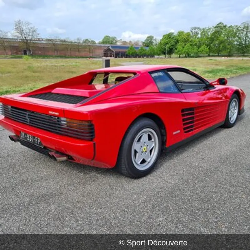 Pilotage Ferrari Testarossa - Cité de l’Automobile à Mulhouse