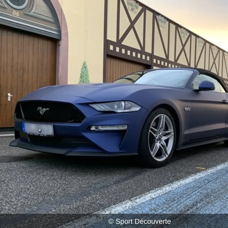 Pilotage Ford Mustang GT sur le circuit de l’Anneau du Rhin