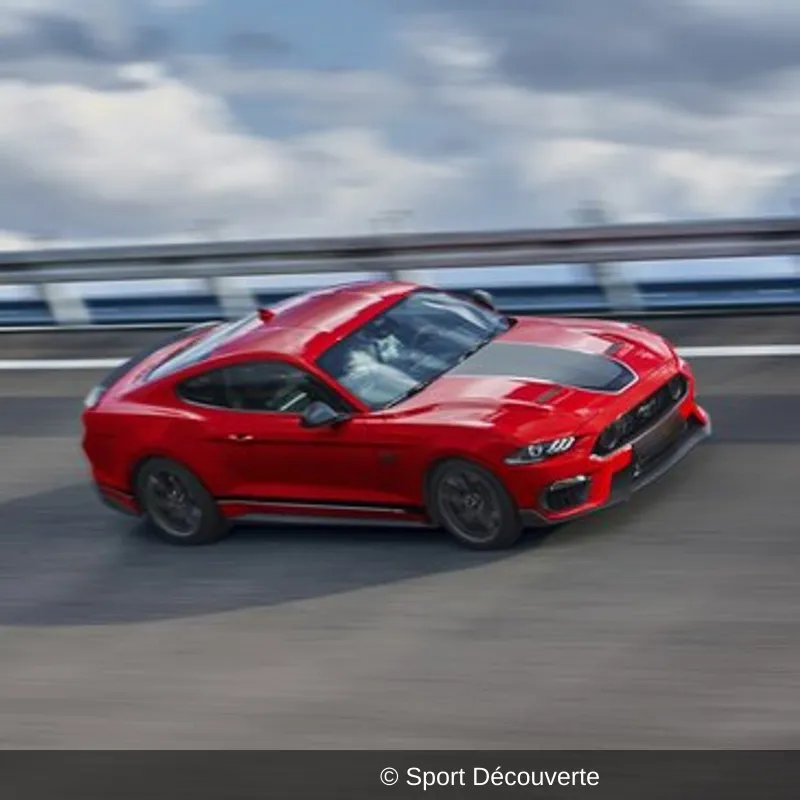 Pilotage Ford Mustang V8 sur le circuit de Mettet