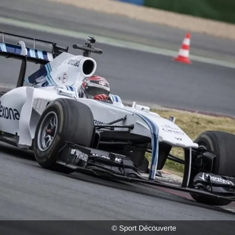 Pilotage Formule 1 Williams sur le circuit de Catalunya GP