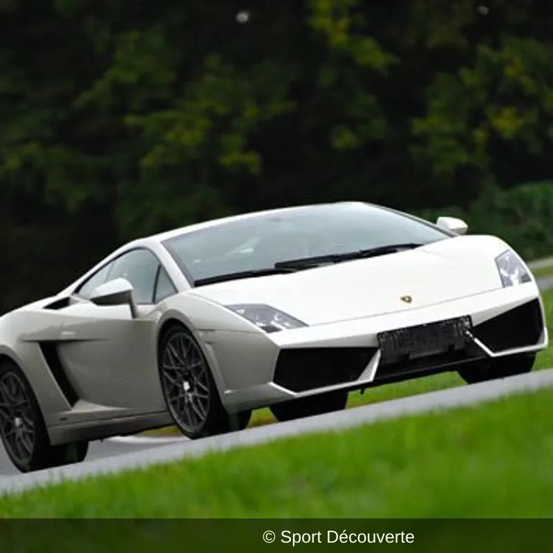 Pilotage Lamborghini Gallardo LP560 sur le circuit de Bresse