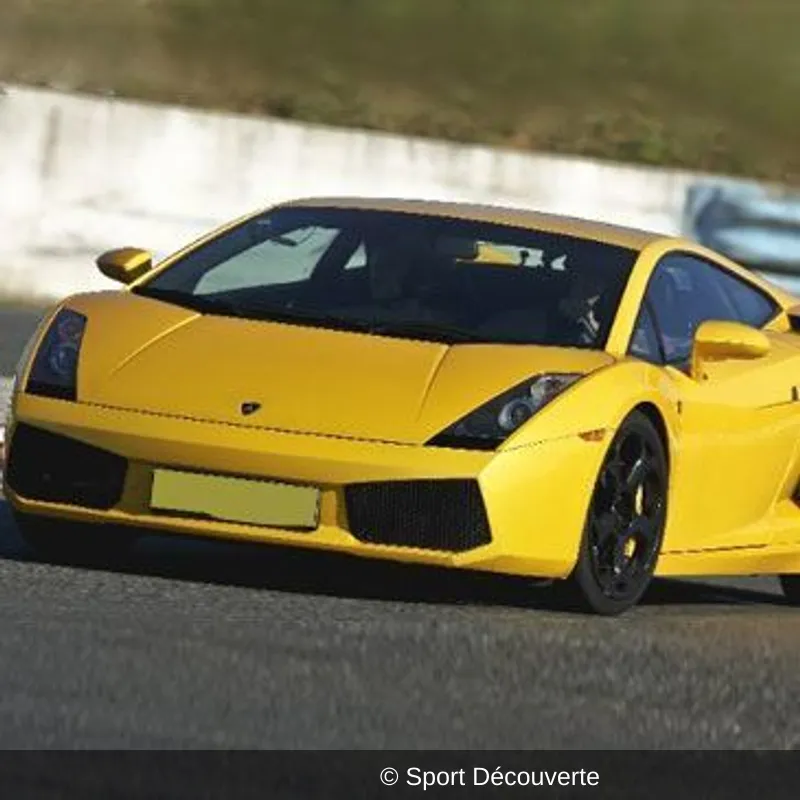 Pilotage Lamborghini Gallardo LP560 sur le circuit de Magny-Cours