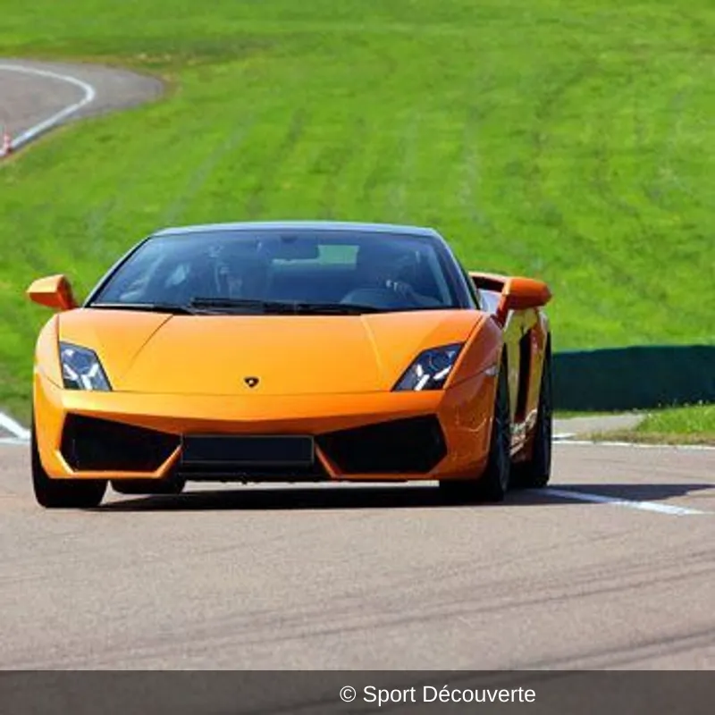 Pilotage Lamborghini Gallardo LP560 sur le circuit de Pont-l’Évêque