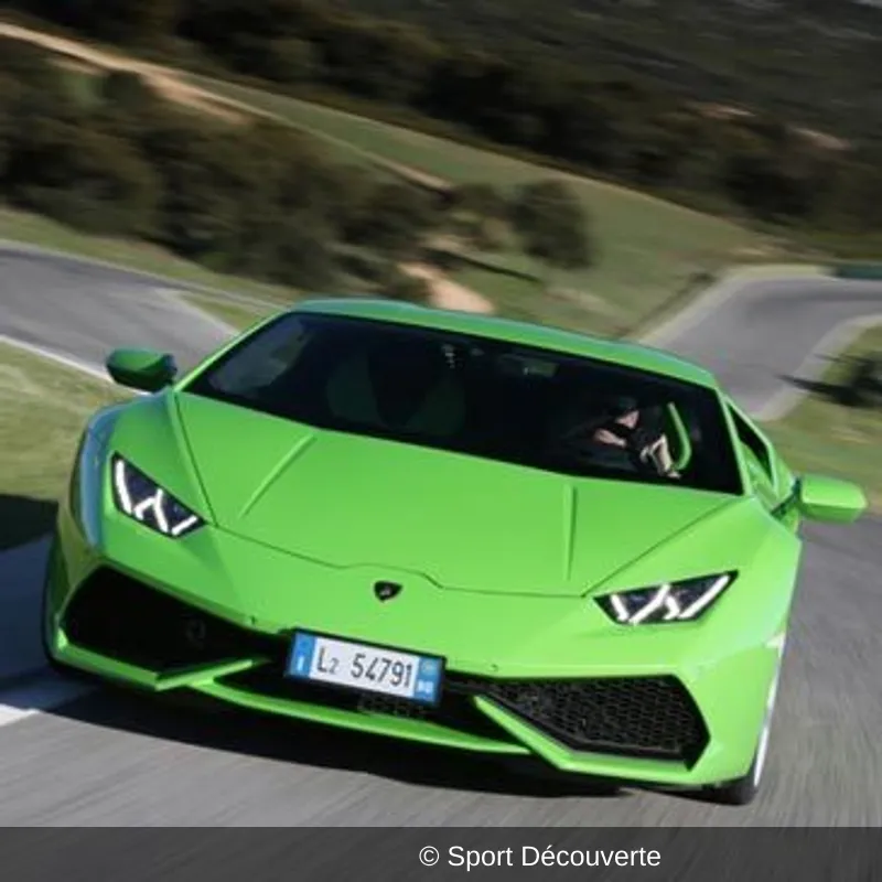 Pilotage Lamborghini Huracan sur le circuit de Montlhéry
