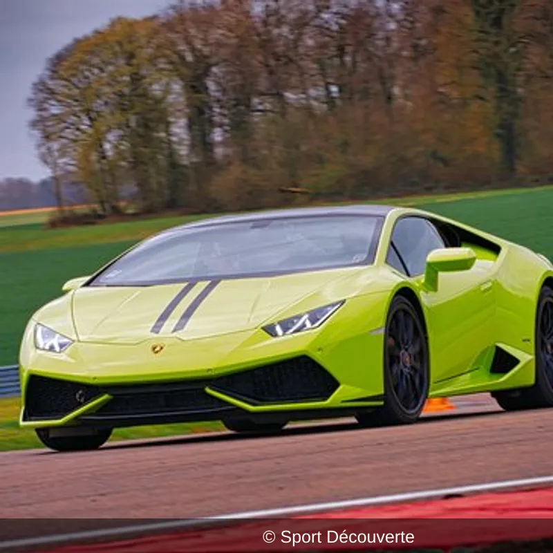 Pilotage Lamborghini Huracan sur le Circuit d’Alès
