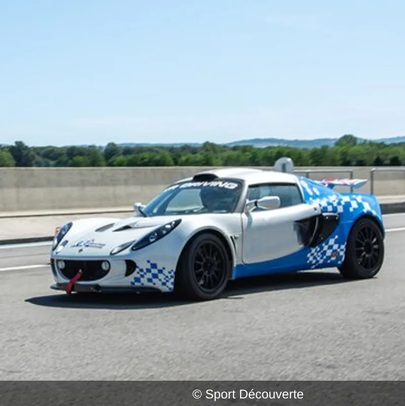 Pilotage Lotus Exige S Cup sur le circuit de Dijon-Prenois