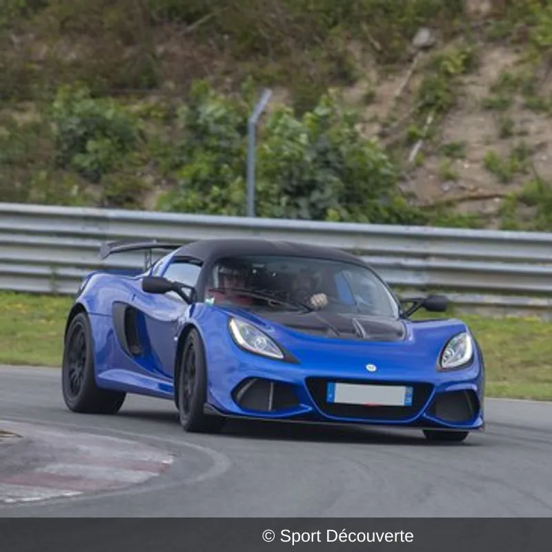 Pilotage Lotus Exige S V6 sur le circuit des Ecuyers