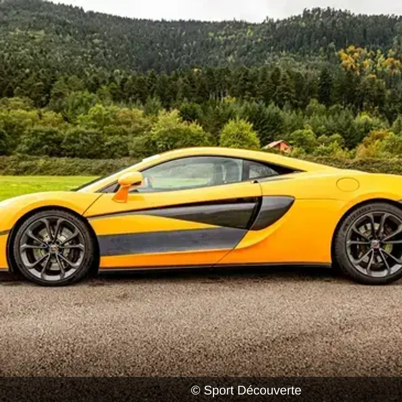 Pilotage McLaren 540 C - Circuit de Dijon-Prenois