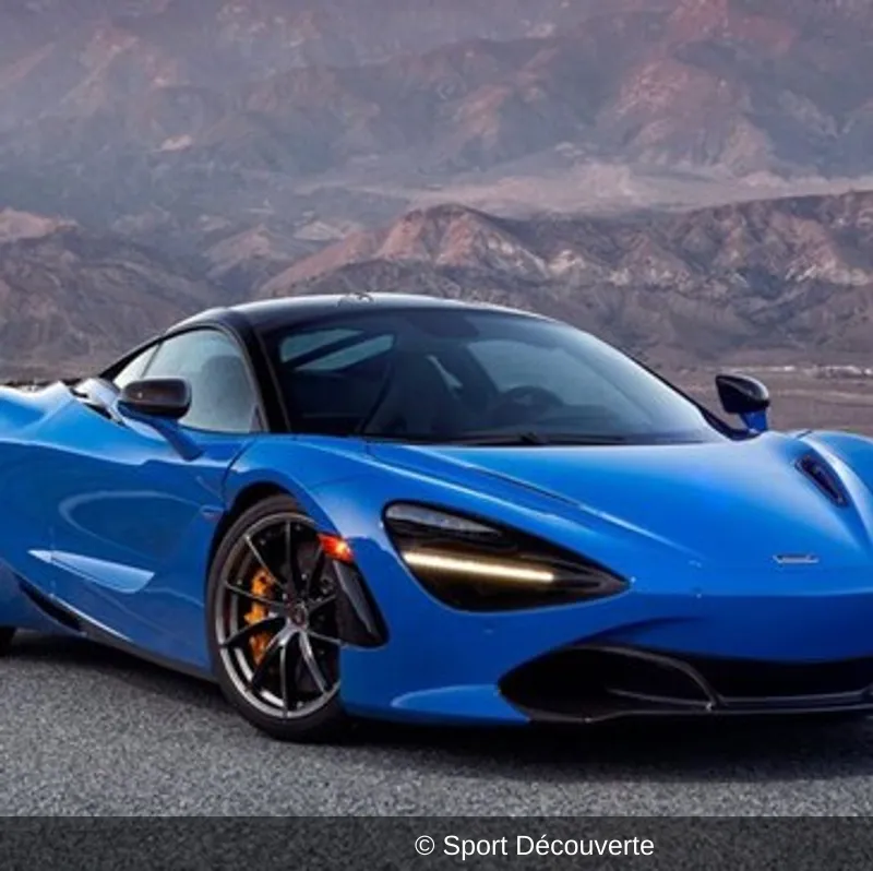 Pilotage McLaren 720S sur le circuit de Lédenon