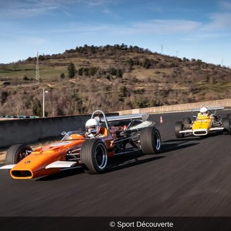 Pilotage Monoplace des années 1960 - Circuit de Charade