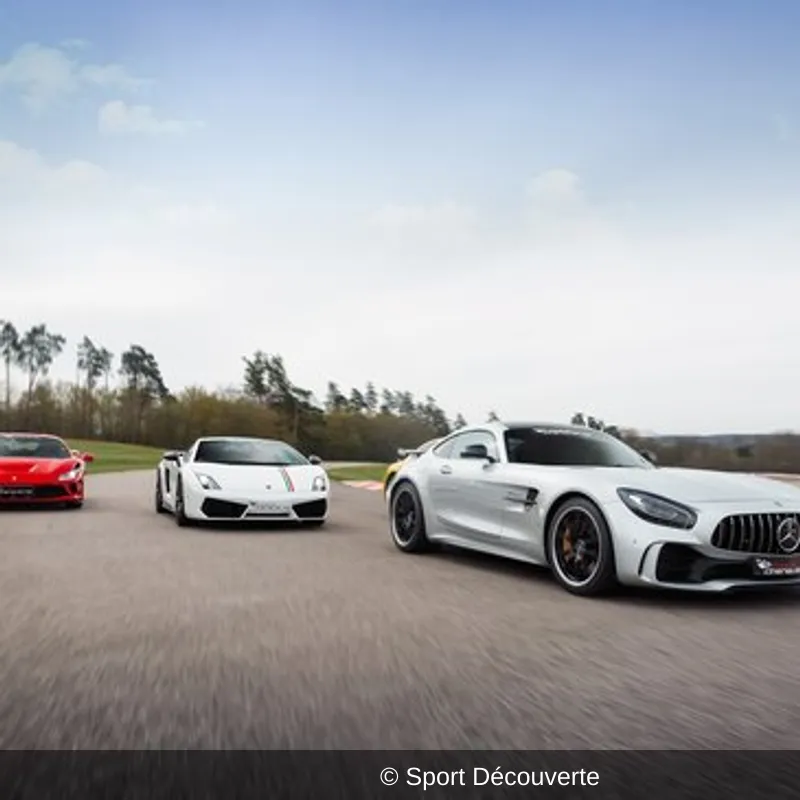 Pilotage Multivolant 3 Autos sur le circuit de Chenevières