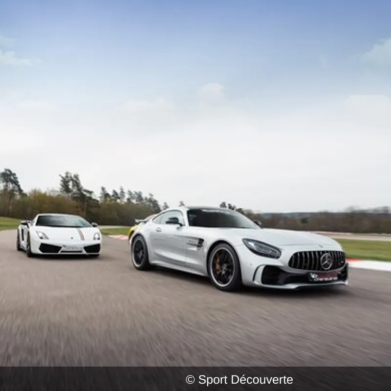 Pilotage Multivolant 4 autos sur le circuit de Chenevières