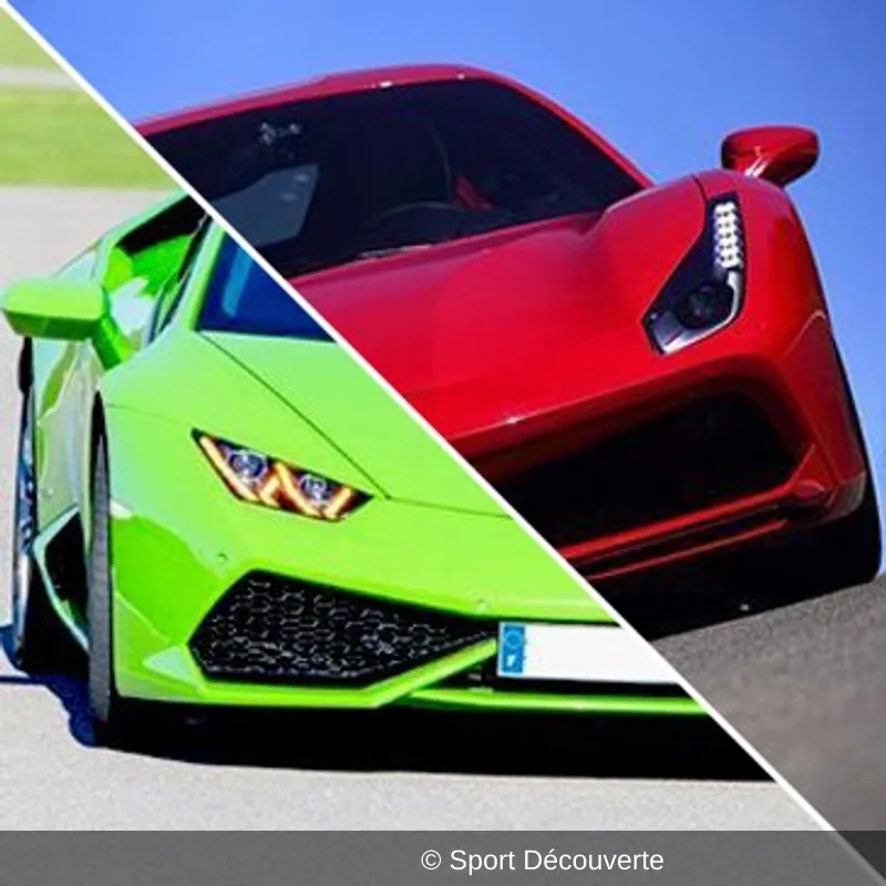 Pilotage Multivolant Duo Italiennes sur le circuit du Laquais