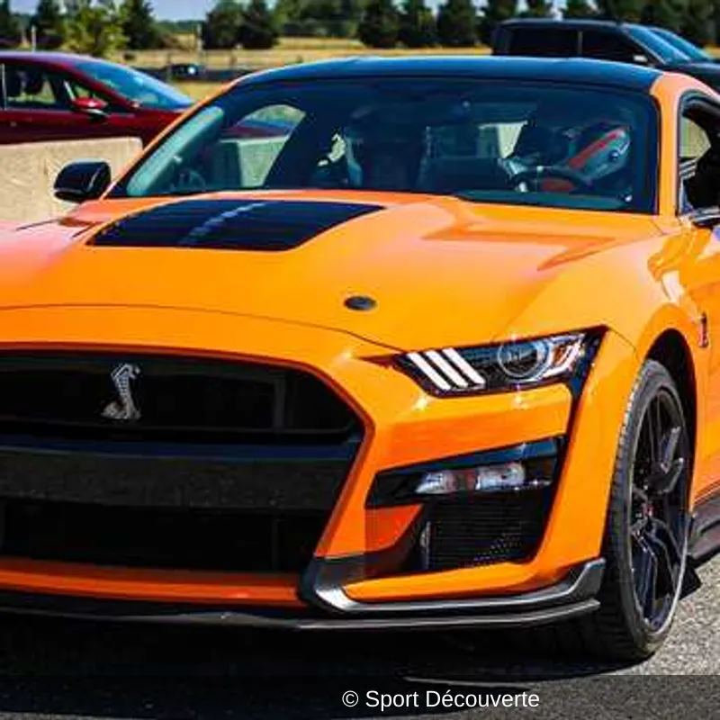 Pilotage Mustang Shelby GT500 sur le circuit de Haute-Saintonge