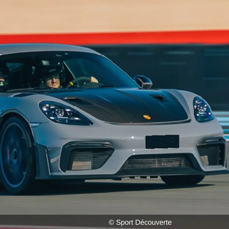Pilotage Porsche 718 Cayman GT4 RS sur le circuit du Luxembourg