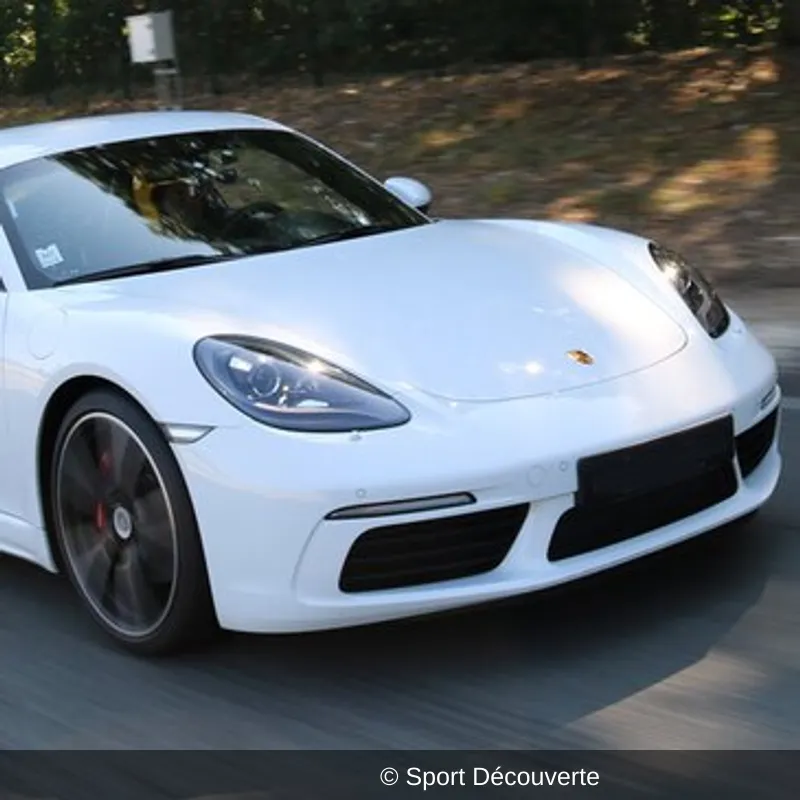 Pilotage Porsche 718 Cayman S sur le circuit de Haute-Saintonge