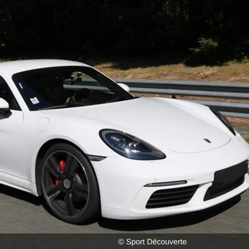 Pilotage Porsche 718 Cayman S sur le circuit de l’Auxois-Sud