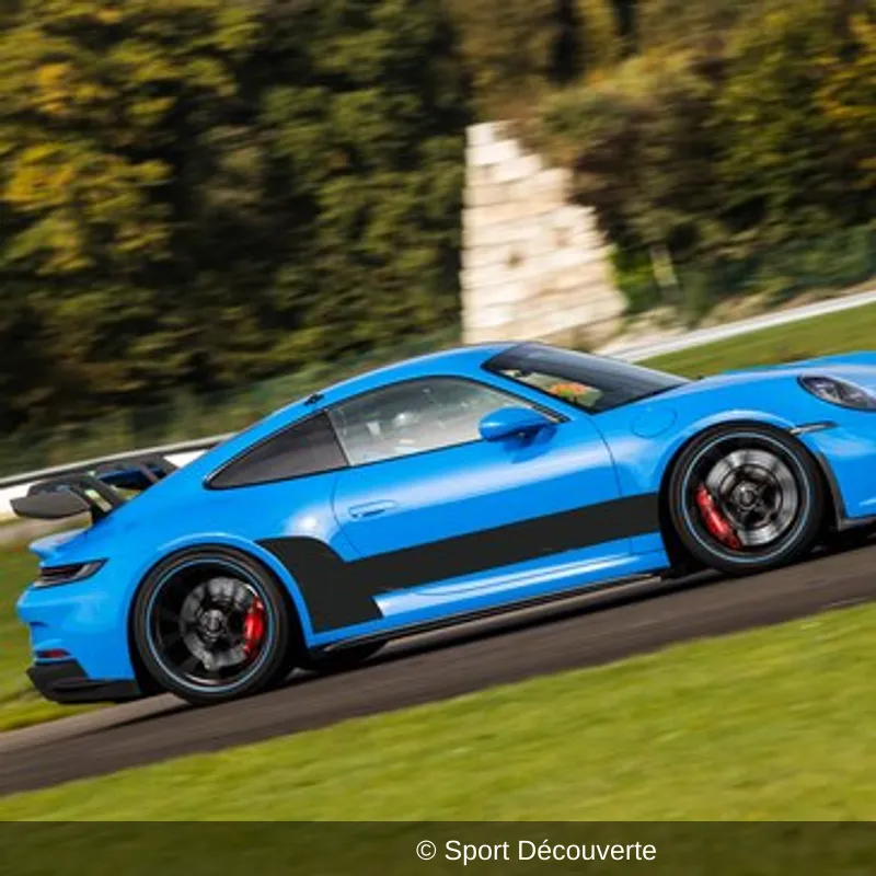 Pilotage Porsche 911 GT3 sur le circuit de Chambley