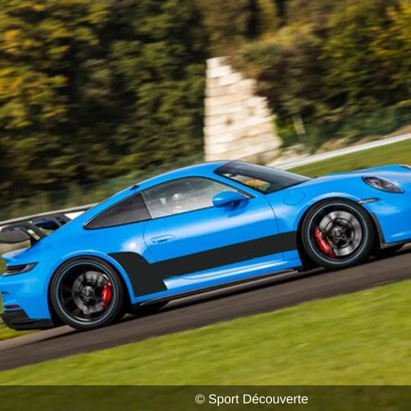 Pilotage Porsche 911 GT3 sur le circuit Dijon-Prenois