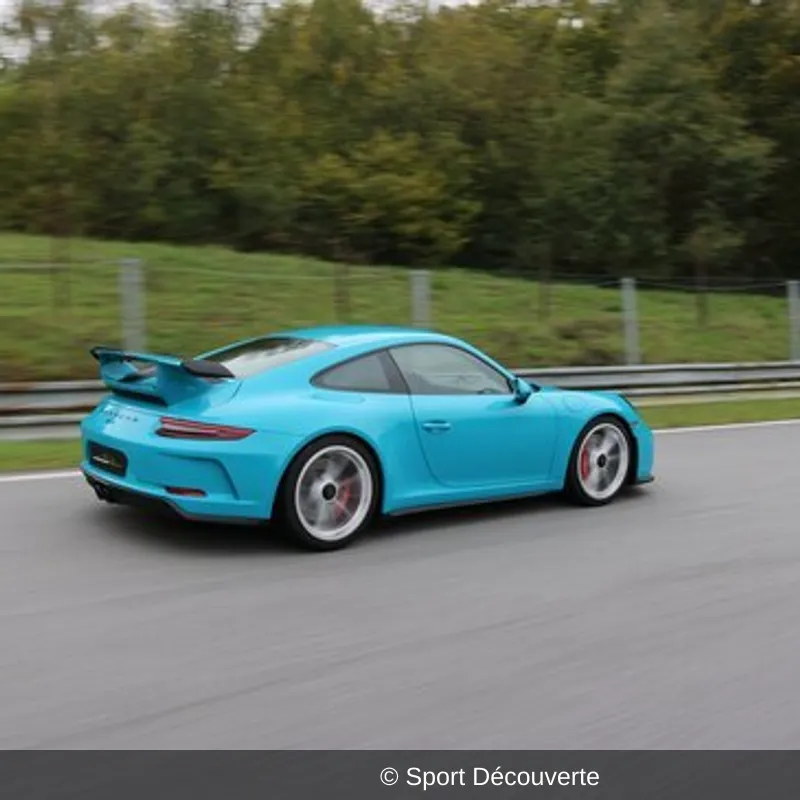 Pilotage Porsche 991 GT3 sur le circuit de Haute-Saintonge