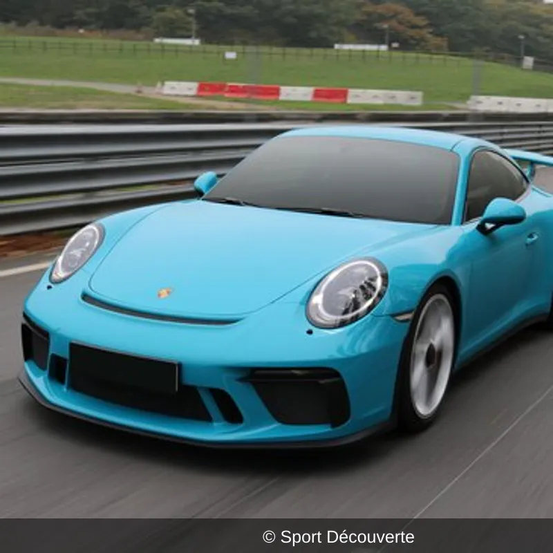 Pilotage Porsche 991 GT3 sur le circuit de La Ferté-Gaucher