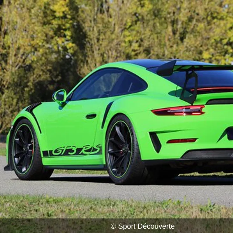 Pilotage Porsche 991 GT3 RS sur le circuit de Ladoux