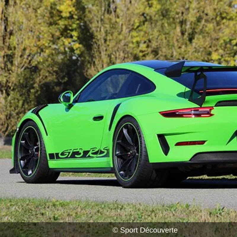 Pilotage Porsche 991 GT3 RS sur le circuit de Trappes