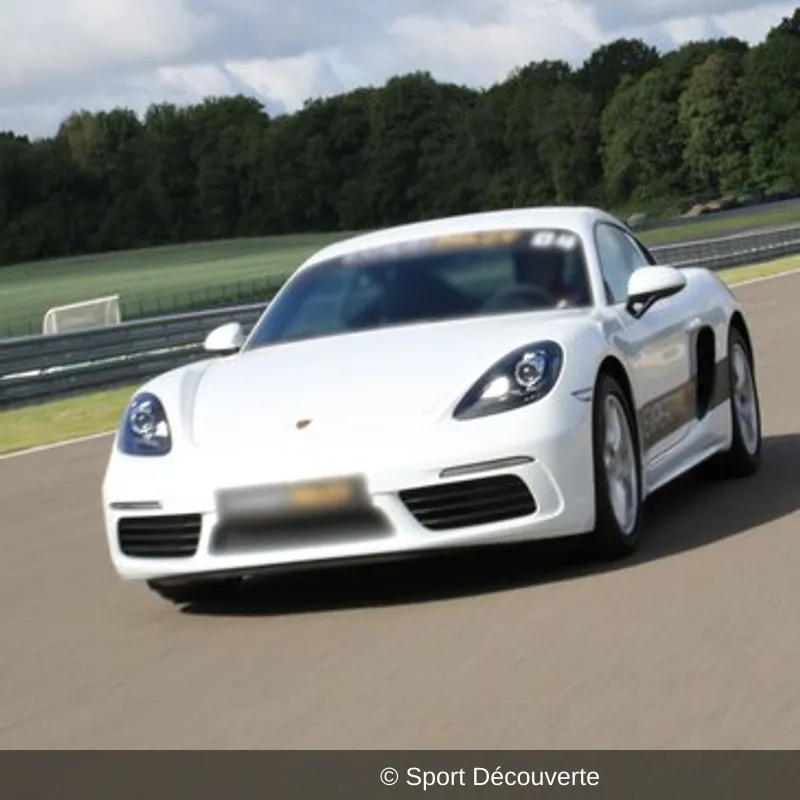 Pilotage Porsche Cayman sur le circuit de Saint-Dié-des-Vosges